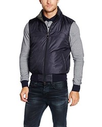 Veste sans manches bleu marine