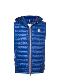 Veste sans manches bleue Moncler