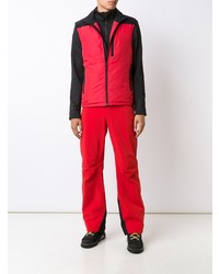 Veste sans manches géométrique rouge Aztech Mountain