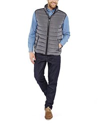 Veste sans manches grise Colorado Denim