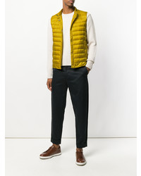 Veste sans manches jaune Herno