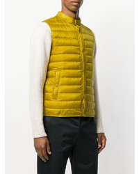 Veste sans manches jaune Herno