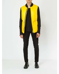 Veste sans manches jaune Isaac Sellam Experience