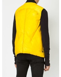 Veste sans manches jaune Isaac Sellam Experience