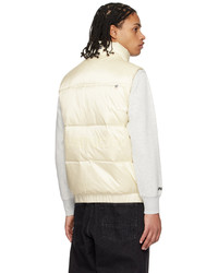 Veste sans manches matelassée blanche AAPE BY A BATHING APE