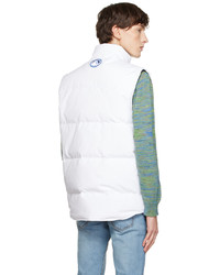 Veste sans manches matelassée blanche Canada Goose