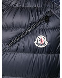 Veste sans manches matelassée bleu marine Moncler