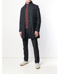 Veste sans manches matelassée bordeaux Herno