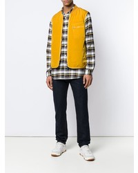 Veste sans manches matelassée jaune PS Paul Smith