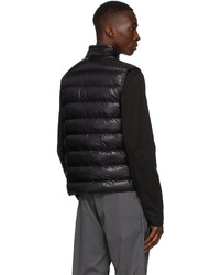 Veste sans manches matelassée noire Moncler