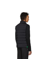 Veste sans manches matelassée noire Moncler