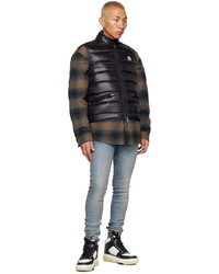 Veste sans manches matelassée noire Moncler