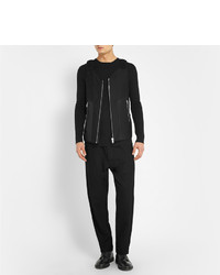 Veste sans manches matelassée noire Rick Owens