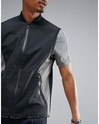 Veste sans manches noire Perry Ellis