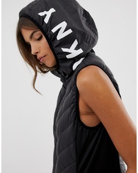 Veste sans manches noire DKNY