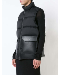 Veste sans manches noire Rick Owens