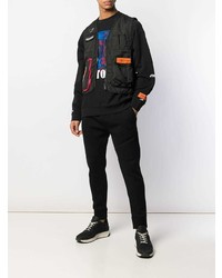 Veste sans manches noire Heron Preston