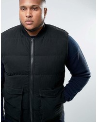 Veste sans manches noire Bellfield