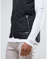 Veste sans manches noire Solid