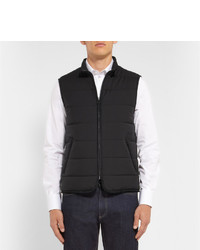 Veste sans manches noire Loro Piana