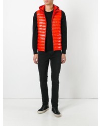 Veste sans manches orange Herno