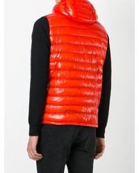 Veste sans manches orange Herno