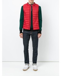 Veste sans manches rouge ECOALF