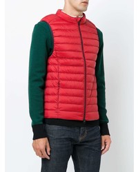 Veste sans manches rouge ECOALF