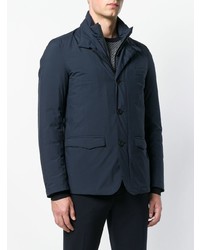 Veste style militaire bleu marine Herno