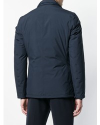 Veste style militaire bleu marine Herno