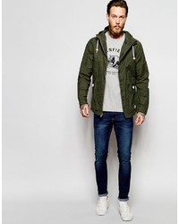 Veste style militaire olive Penfield