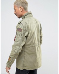 Veste style militaire olive Alpha Industries