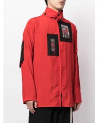 Veste style militaire rouge Yohji Yamamoto