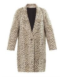 Vêtements de dessus imprimés léopard beiges